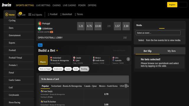Bwin casino screenshot